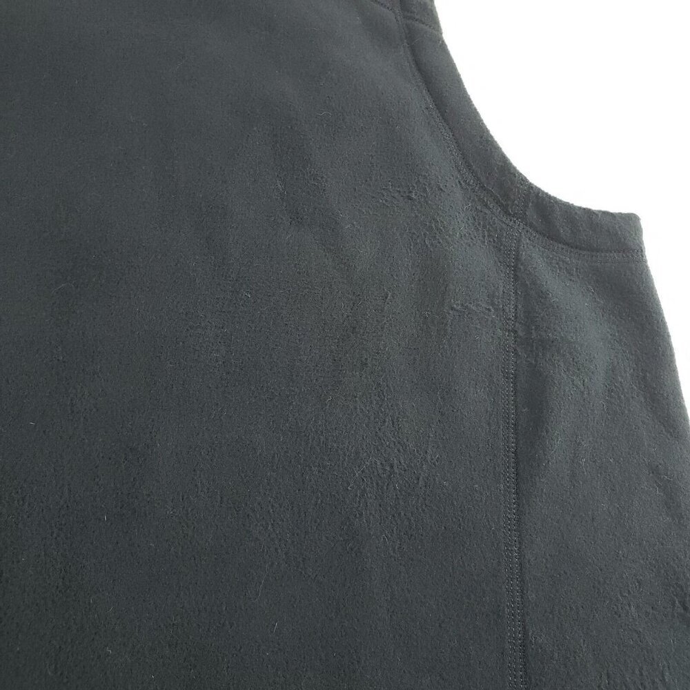 Marmot Rocklin Fleece Vest Womens XL Black Full Zip NEW "Bridge Investment" Logo - Picture 8 of 12